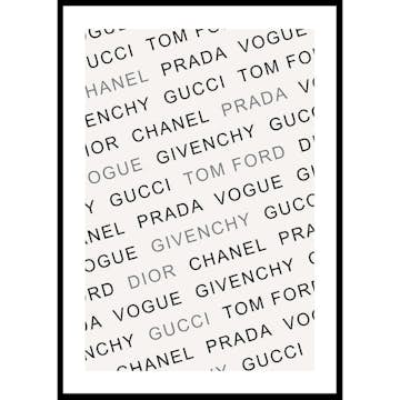 Poster Gallerix Fashion Brands