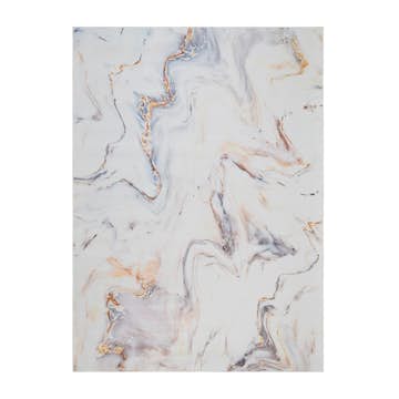 Wiltonmatta KM Carpets Kenzie Marmor Grå Polyester