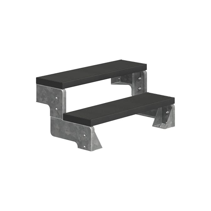 Trädgårdstrappa Dolle Gardentop Trimax utan Räcke