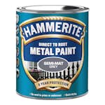 Rostskyddsfärg Hammerite Semimat Finish Grå 750ml