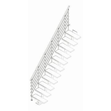 Extra Räcke Dolle Style6 Komplett Bok Oljad