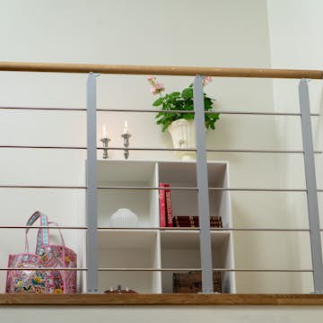 Skyddsräcke Dolle Design Ek Vit Oljad Start