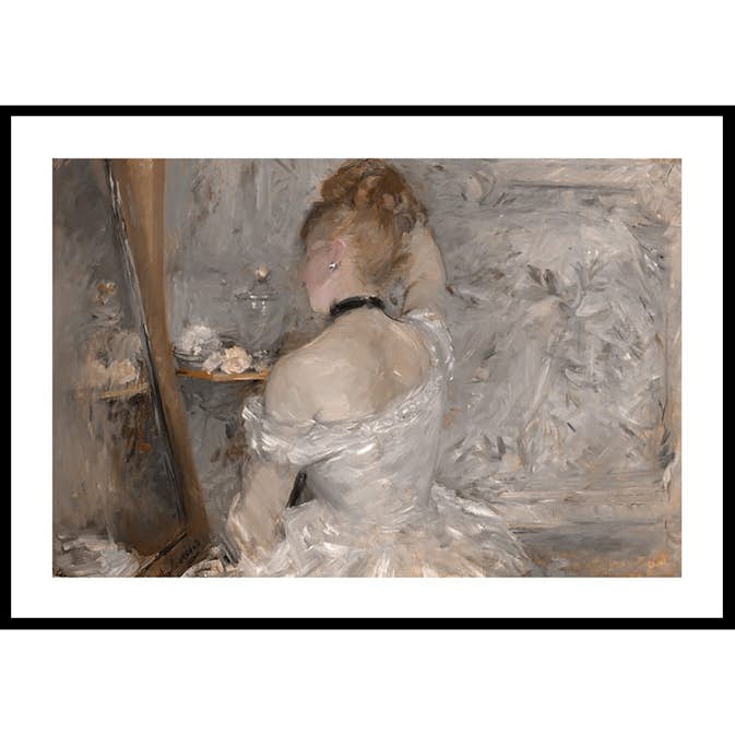 Poster Gallerix Femme A Sa Toilette By Berthe Morisot