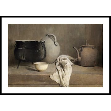 Poster Gallerix Study In Grey By Emil Carlsen