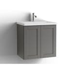 Tvättställsskåp Vedum Free 600 Compact med 2 Luckor