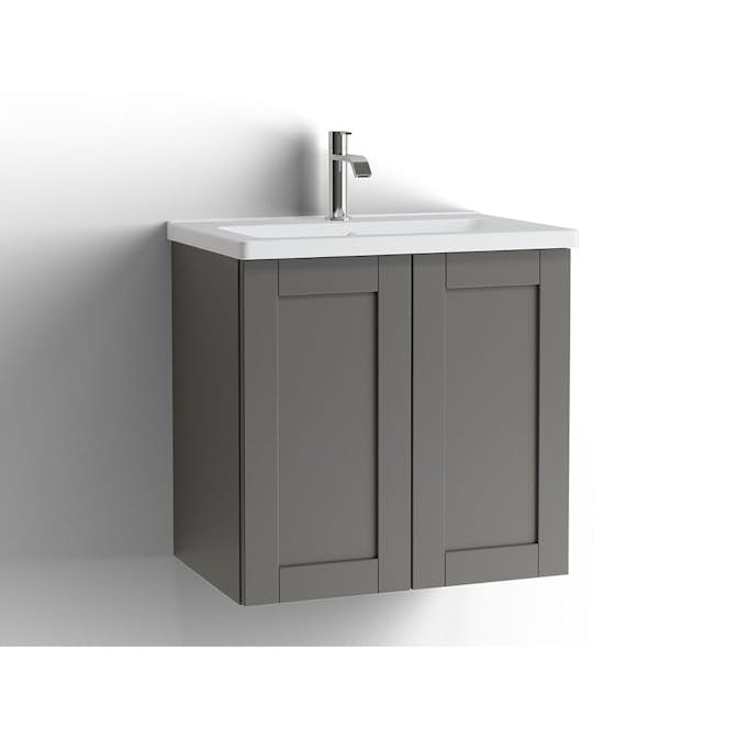 Tvättställsskåp Vedum Free 600 Compact med 2 Luckor