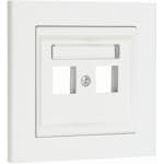 Centrumplatta Malmbergs Optima Rak 2-V Vit