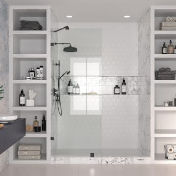 Duschvägg Hietakari Vetro 511 Fast