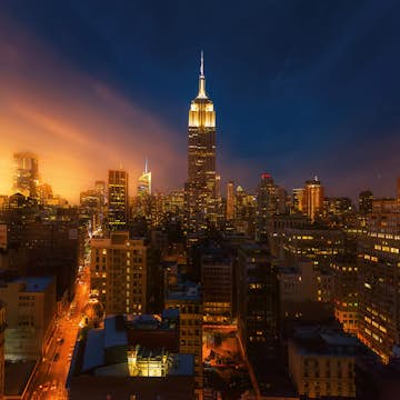 Tapet Idealdecor Empire State Building New York