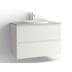 Tvättställsskåp Vedum Flow 1000 med 2 Lådor