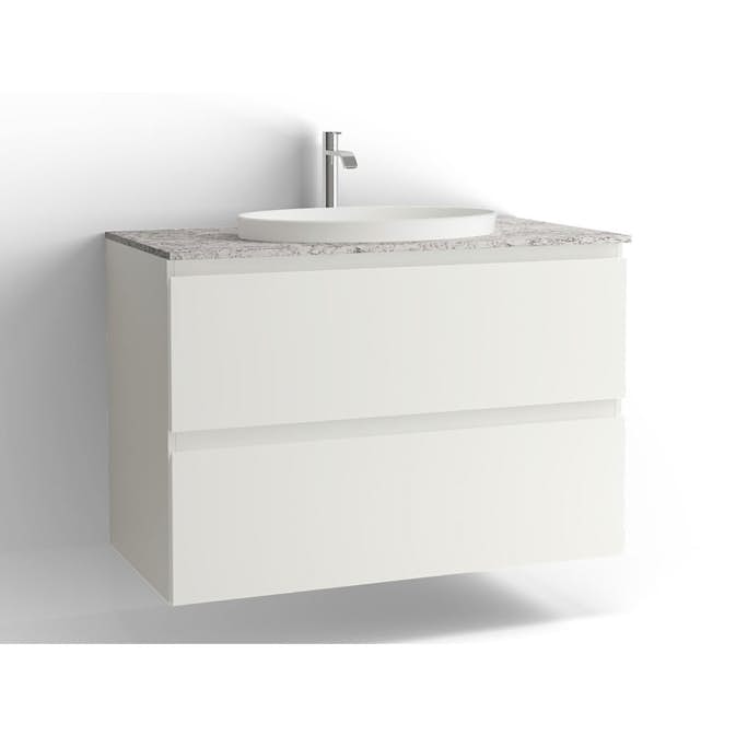 Tvättställsskåp Vedum Flow 1000 med 2 Lådor