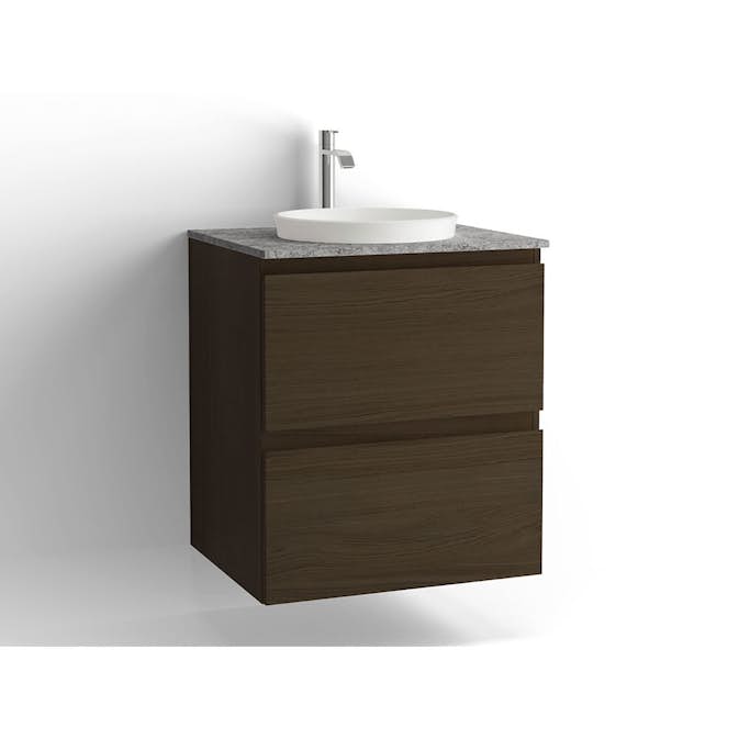 Tvättställsskåp Vedum Flow 600x478 med 2 Lådor