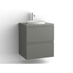 Tvättställsskåp Vedum Flow 600x478 med 2 Lådor