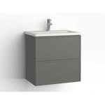 Tvättställsskåp Vedum Free 600 Compact med 2 Lådor