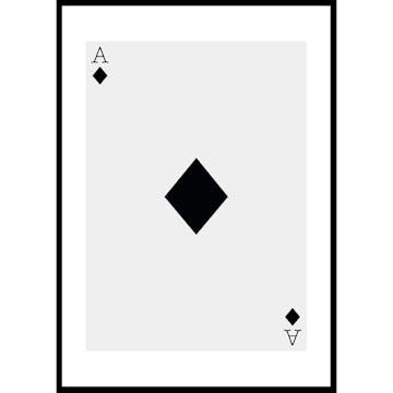 Poster Gallerix Ace Of Diamonds