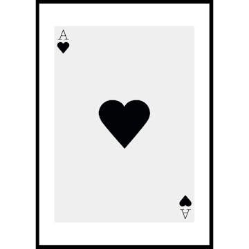 Poster Gallerix Ace Of Hearts