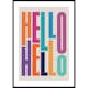 Poster Gallerix Hello Hello