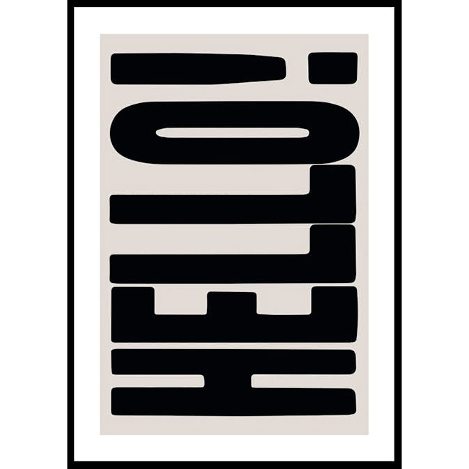 Poster Gallerix Hello!