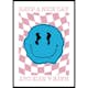 Poster Gallerix Smiley Blue And Pink