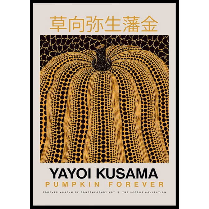 Poster Gallerix Pumpkin Forever Yayoi Kusama