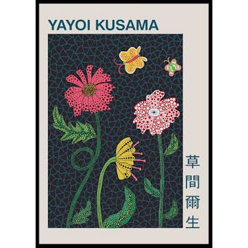 Poster Gallerix Flowers Yayoi Kusama