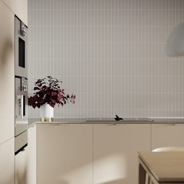 Stänkskyddsskiva Fibo 5200-M0420 EM Warm Grey 10x620x2400 mm