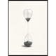 Poster Gallerix Hourglass Balloon