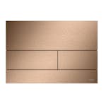 Spolknapp TECE Square PVD-Belagd Extra Platt Design