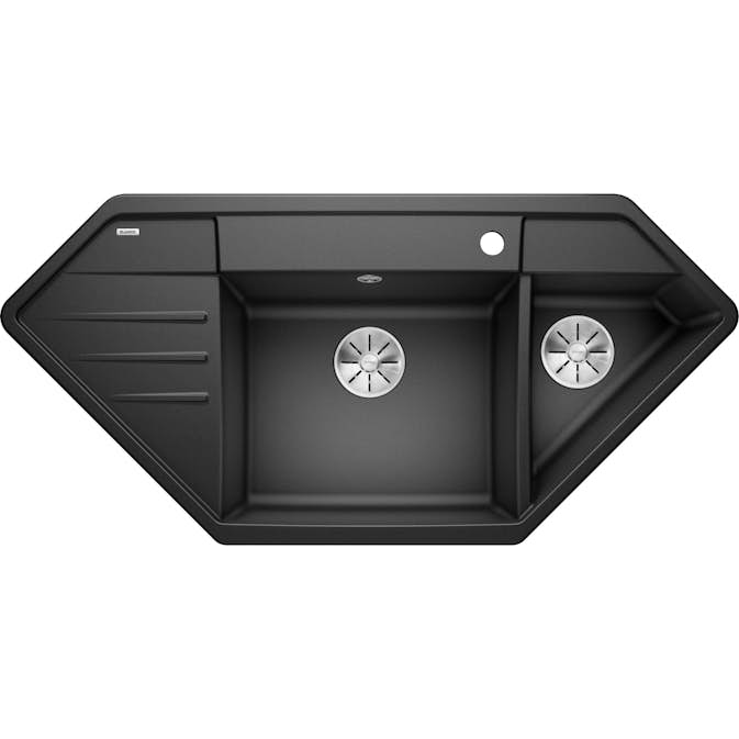 Hörndiskbänk Blanco Lexa 9 E InFino