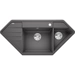 Hörndiskbänk Blanco Lexa 9 E InFino