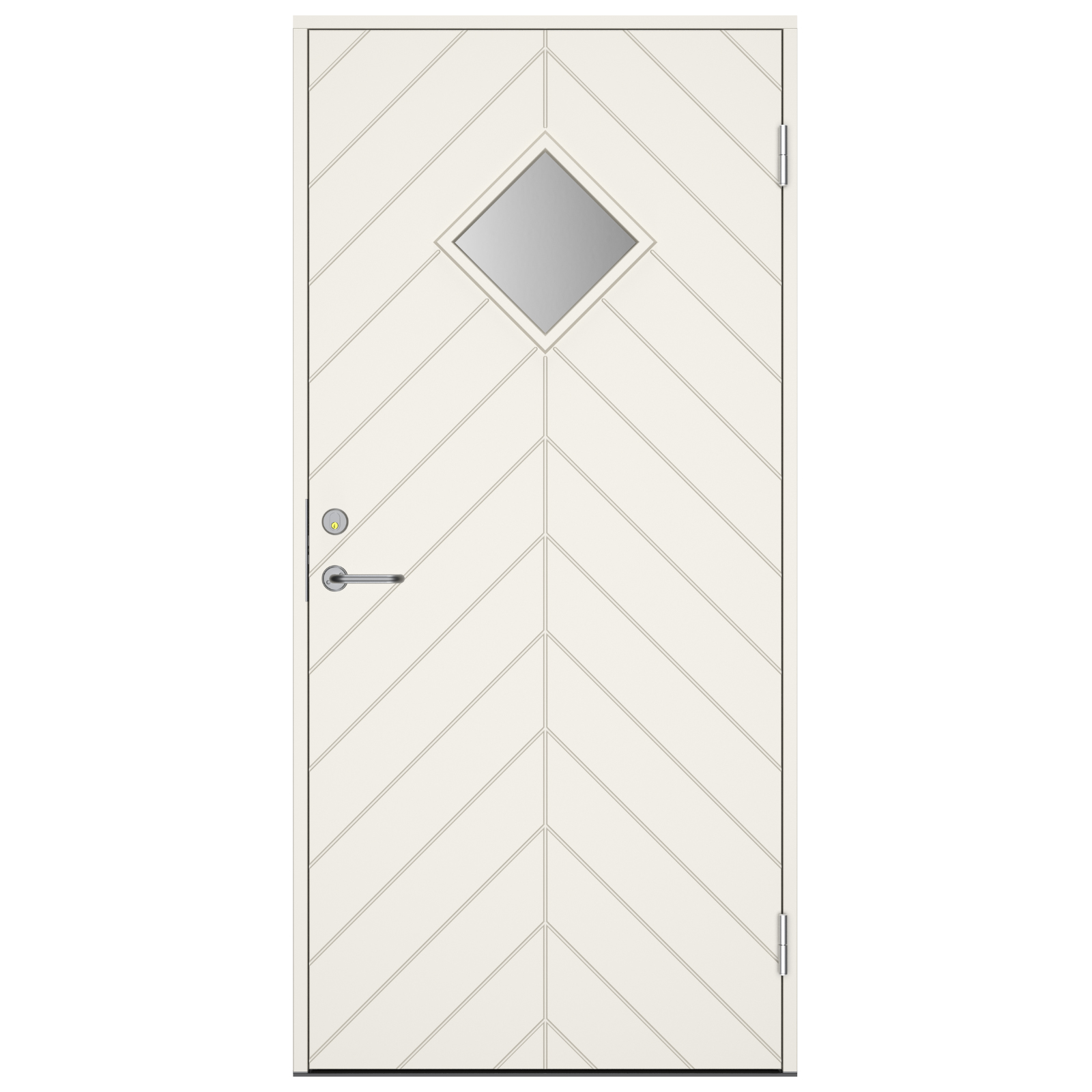 Ytterd rr Swedoor Clever Line C5000 NCS 0500 N Klassisk Vit 10x20 