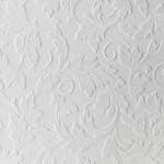 Tapeter WOW Övermålningsbar Löv 5280545, Mönstrad Vinyltapet