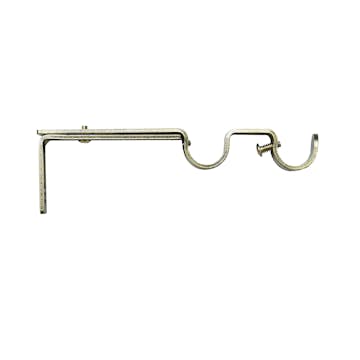 Gardinstångshållare Kirsch Dubbel & Reglerbar för Gardinstänger