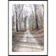 Poster Gallerix Gravel Road In Autumn Forest