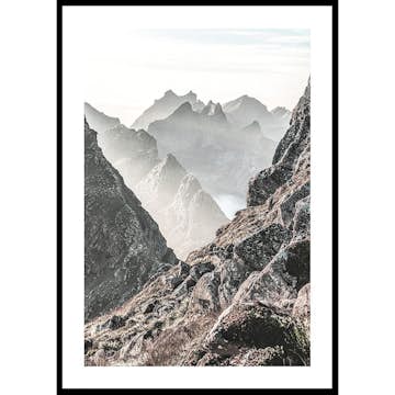 Poster Gallerix Majestic Mountain View