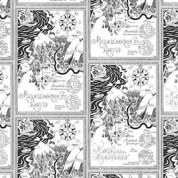 Tapet Paintpart Mumin 3 5348-1