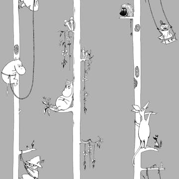 Tapet Paintpart Mumin 3 5351-1