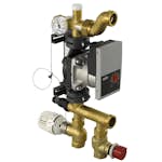 Shuntgrupp Uponor Fluvia T Push-23-B-W