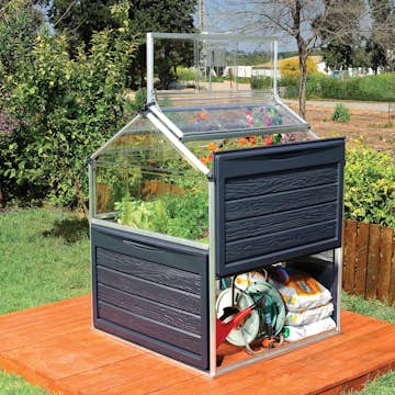 Växthus Canopia by Palram Liten med Förvaring
