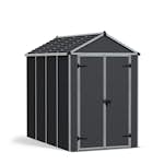 Skjul Canopia By Palram Rubicon 5,6 M2 Antracitgrå