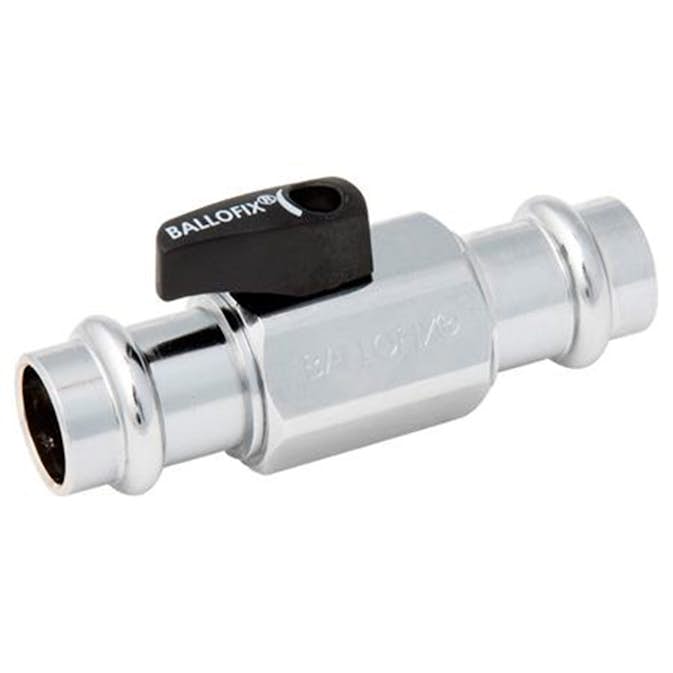 Kulventil Broen Ballofix 541 Rak Ventil med Vred