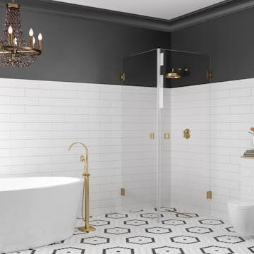 Duschhörn Hietakari Vetro 543 Vändbara Dörrar