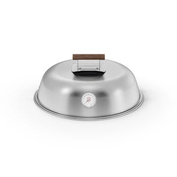 Grillock Muurikka Till Stekhäll 58 cm Rostfritt Stål med Termometer