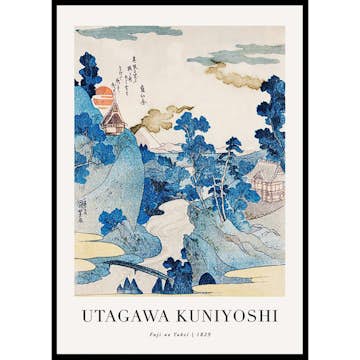 Poster Gallerix Fuji No Yukei By Utagawa Kuniyoshi