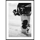 Poster Gallerix Snowboarder B&W No1