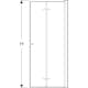 Duschdörr Contura Shower Showerama Vik