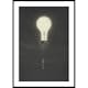 Poster Gallerix Flying With Light Bulb