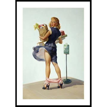 Poster Gallerix Vintage Shopper