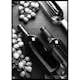 Poster Gallerix Wine Bottles B&W