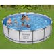 Poolpaket Bestway Steel Pro Max Ø4,57 m ClickConnect